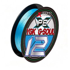 YGK G-Soul PE 12합사 일본 원사 낚싯줄 고내마모 고강도 루어낚시줄 정품 바다낚싯줄, 12합사100m, 1개