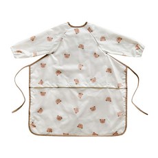 돗투돗 동물친구들 자기 주도 이유식 방수 턱받이, 돗꼼, 1개, 1개입