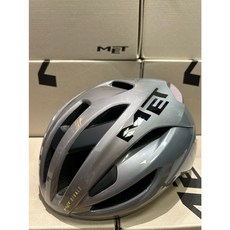 MET RIVALE MIPS 空力安全帽 灰色, 1個, 灰
