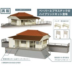 PLUM 1/80 小湊鐵道 車站模型, 1個