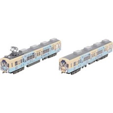 10494631 열차 모형 기차 기관차 철도 토미텍 TOMYTEC 컬렉션 철코레 서일본 600형 니시테츠 가이즈카선 개업 100주년 기념 래핑 전차 2량 세트 디오라마 용품 3, 10494631 열차 모형 기차 기관차 철도 토미텍 T