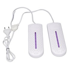 多功能烘鞋機 紫光抑菌除臭 恆溫速乾 3檔定時 適用四季鞋款 白色, 白