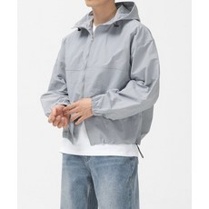 토피 TOFFEE 라이트웨이트 윈드 점퍼 LIGHT GREY