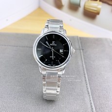 SIGMA 席葛瑪 簡約時尚女錶 防水錶 1122L-1/黑銀 經典百搭 展現女性優雅氣質