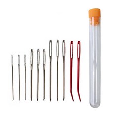 9 개/대 큰 눈 무딘 원사 바늘 플라스틱 직조 바늘 크로 셰 뜨개질 잠금 카운터 스티치 마커 도구 바느질 뜨개질 키트, 11개, 1개