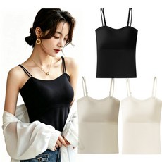 ROOICE 아이스 브라 캡나시 3PCS 캡내장 끈조절 노와이어