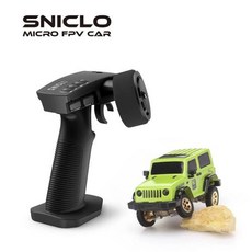 FPV RC카 드론 카메라 RC Sniclo 무선 Fpv 리모컨 차량 Rc 사륜 구동 등반 자동차 장난감 소년 오프로드, RC Regular  Green