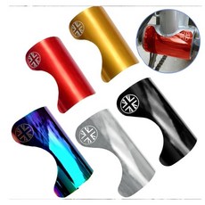 비엘스키 자전거 하단 브래킷 보호대 스티커 가드 카본 프레임 보호 패드, 1개, 실버 GD14535