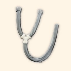 (수담스토어) PVC 싱크대주름관 교체용 Y자 호스 씽크대배관 31 60cm
