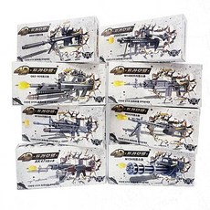 조립용 프라모델 소총 모형 조립완구세트 모형조립키트 실내취미완구