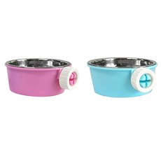 MoreD 소동물 식기 탈부착형 (랜덤) 밥그릇 토끼 햄스터_ MD7907, 1