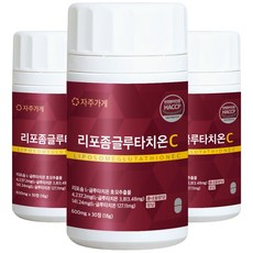 리포좀 글루타치온 자주가게, 3개, 30정