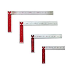 아이베란다 마야 직각자 눈금자 직자 목옹용 스퀘어, 250mm QC, 1개