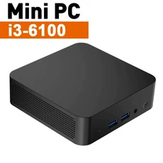 2025 휴대용 미니 PC 윈도우 11 프로 컴퓨터 코어 i9 8950HK 6100 게이밍 16GB RAM SSD 와이파이 6 듀얼 데, 01 16GB RAM 256GB SSD, 01 빠른  Mainland, 02 Core i3 6100