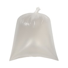평판 쓰레기 봉투 두꺼운 분리수거 재활용 비닐 봉지 비닐앤팩 투명, 100개, 100L