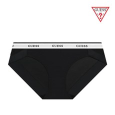 게스언더웨어 베이직로고 노와이어 액티브 햄팬티 OCWBP693BK 849010