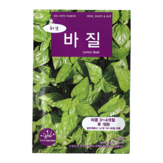 청농 허브씨 레몬 바질 씨앗 200립, 1개