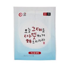 핫팩 손 난로 겨울 일상 레저 보온 온열 팩 파스형, 열심아빠 1