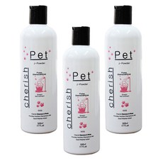 체리쉬 강아지 퍼피 샴푸 린스 겸용, 3개, 500ml