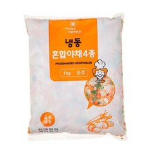 냉동야채믹스 볶음밥 샐러드용 냉동 혼합야채2종 4종 9종 선택(각1kg), 1개, 1kg 야채4종급식용