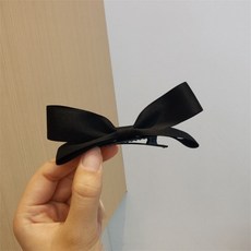 QIMAO GULIANG 立體蝴蝶結髮夾 高馬尾髮飾