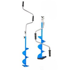 아이스 오거 드릴 얼음 빙어 낚시 빙박 캠핑 접이식, 1개, 8인치 3날