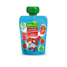 헬로 6개월 이후 이유식 과일퓨레 딸기 100g 간편한 아가 간식