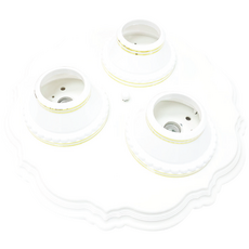 SH LIGHTING 三燈吸頂燈 E27燈座 簡約居家照明, 詳見包裝