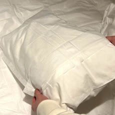 여행용 베개 위생커버 일회용 침구커버