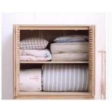우드 미닫이 이불장 침구 장롱 낮은 낮은이불장 편백나무 옷장 옷장세트 장농, 2. 100x50x90 오크