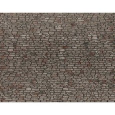 NOCH 60371 디오라마 미니어처 3D 모델링 텍스처 시트 벽면표현 Quarrystone Wall, 단품