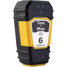 배선 테스터기 접지 전압 쇼트 클라인 툴스 VDV501-221 케이블 테스터 리모컨 테스트 지도 11 스카우트 프로 3 테스터용, 교체 리모컨 #6