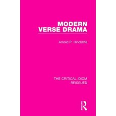 Modern Verse Drama Paperback, Routledge
