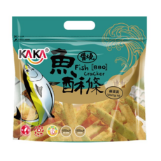 KAKA 醬燒魚酥條 120g 鹹蛋黃, 1個