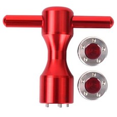 HISTAR 골프 커스텀 15g 레드 웨이트 2개 + 타이틀리스트 스코티 카메론 퍼터용 렌치 136958, 15.0 Grams
