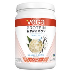 含有 Vega 蛋白質和能量 MCT 油的飲料 3g, 510g, 香草豆, 1個