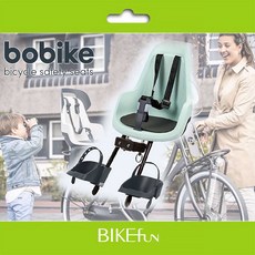 Bobike Mini GO 前置兒童自行車安全座椅, 粉色,Go