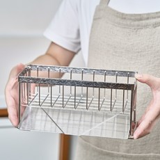 바이챈스 올 스텐 물빠짐 세제 거치대 주방 세제 정리대 수세미 홀더, 올스텐 물빠짐 거치대, 1개