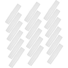 모기장 프레임을 위한 BESTOYARD 20pcs 침대 네트 커넥터 어댑터 섬유유리 스트레이트 폴 침실용 간편한 설치 액세서리