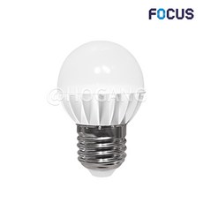 포커스엘이디 포커스 LED 인치구 인찌구 4W 전구색, 1개