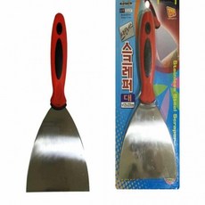 스텐 스크래퍼 껌제거 스텐헤라 스크래퍼칼, 대형1개, 1개