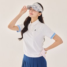 제이투제이 여성골프웨어 다이나믹 반팔 포켓 카라티셔츠