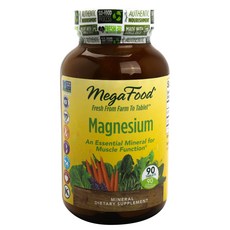 Mega Food 鎂補充錠, 90顆, 1罐