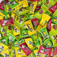 오리온 아이셔츄 포도샤인머스캣+레몬라임 4가지맛(2종) 학교 학원 사무실 간식 츄잉캔디, 60개, 4g