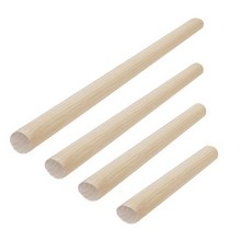 하우스픽 나무롤러 원목 밀대 4cm 4종, R24미니 캄멜360