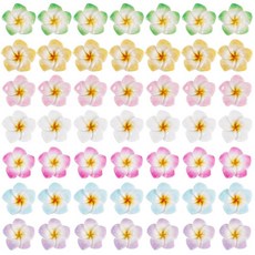 Elecrelive 20Pcs Mini Daisy Flatback Resin Charms Tiny Flower Cabochon Decoden for Scrapbooking Cr, 7 Colors