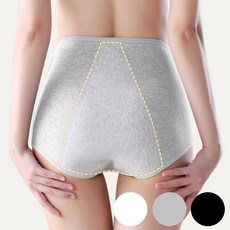 바디랜드 코튼 방수 하이웨스트 위생팬티 3P