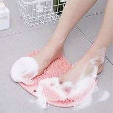 여니팩토리 미끄럼방지 풋 브러쉬 패드 핑크, 1개입, 1개, 160g