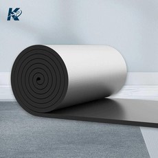 외벽 단열재 시트 지붕 내화 접착 비접착 보드 알루미늄 방한 벽, E. 검정 20mm 접착제 5