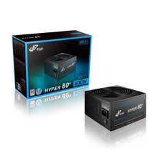 FSP HYPER 80PLUS 스탠다드 230V EU ATX3.1 파워서플라이 PC 컴퓨터 파워, 600W